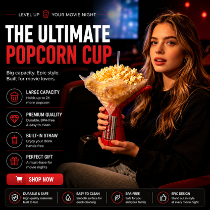 Spider-Man Web Hand Popcorn & Drink Combo Bucket 🕷️🍿
