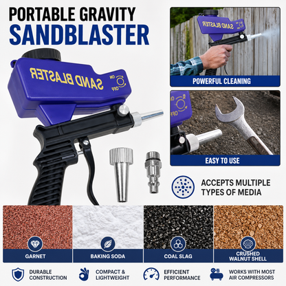 Rust Blasting Device Adjustable Blasting Machine