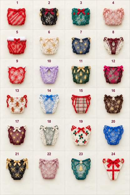 The Naughty List 24 Days Of Thongs Advent Calendar