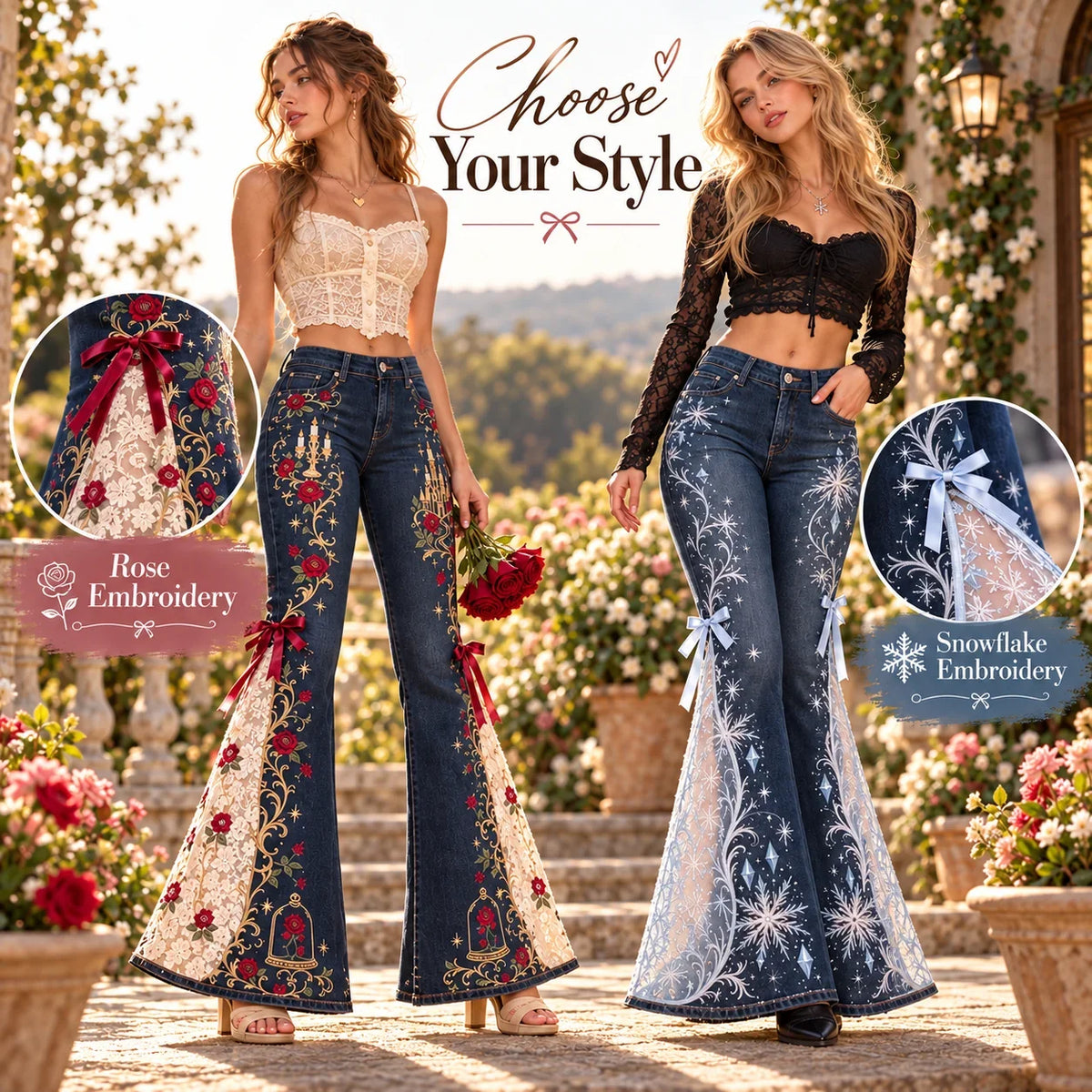 👑 Fairytale Flare Jeans – The Denim Everyone Will Ask About