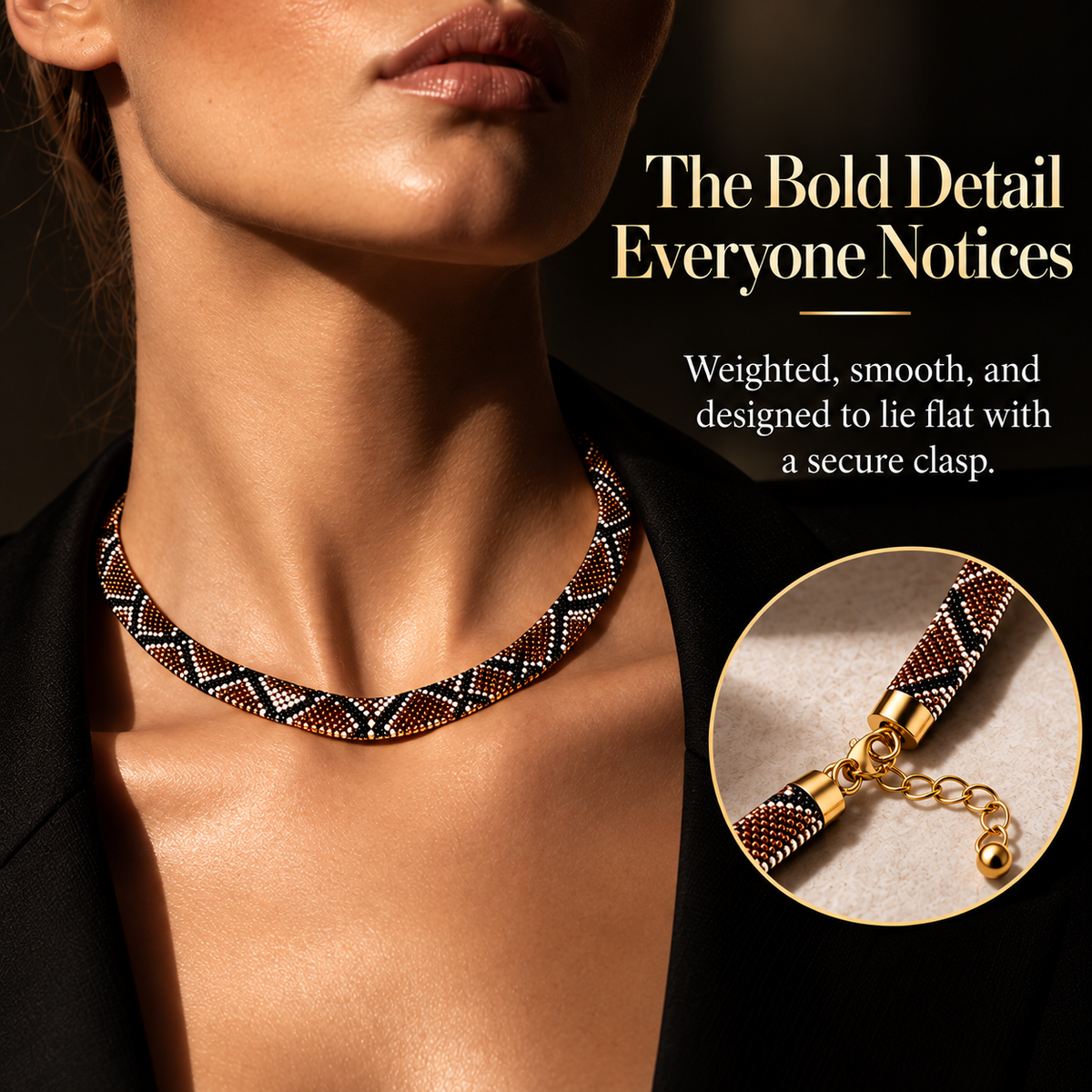 Serpent Statement Necklace – A Symbol of Mystery & Power
