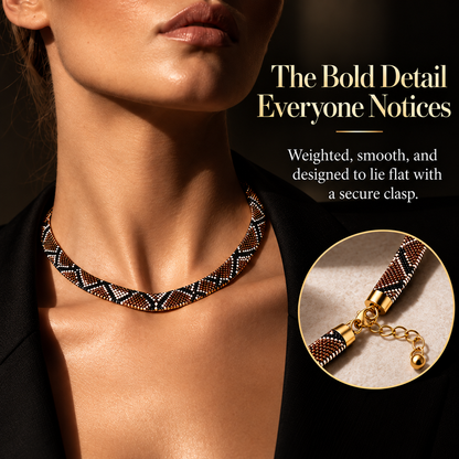 Serpent Statement Necklace – A Symbol of Mystery & Power
