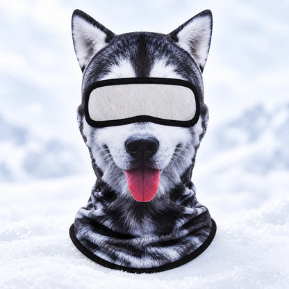 ❄️Animal-Print Ski Balaclava – Goggle & Helmet Friendly, 4 Styles