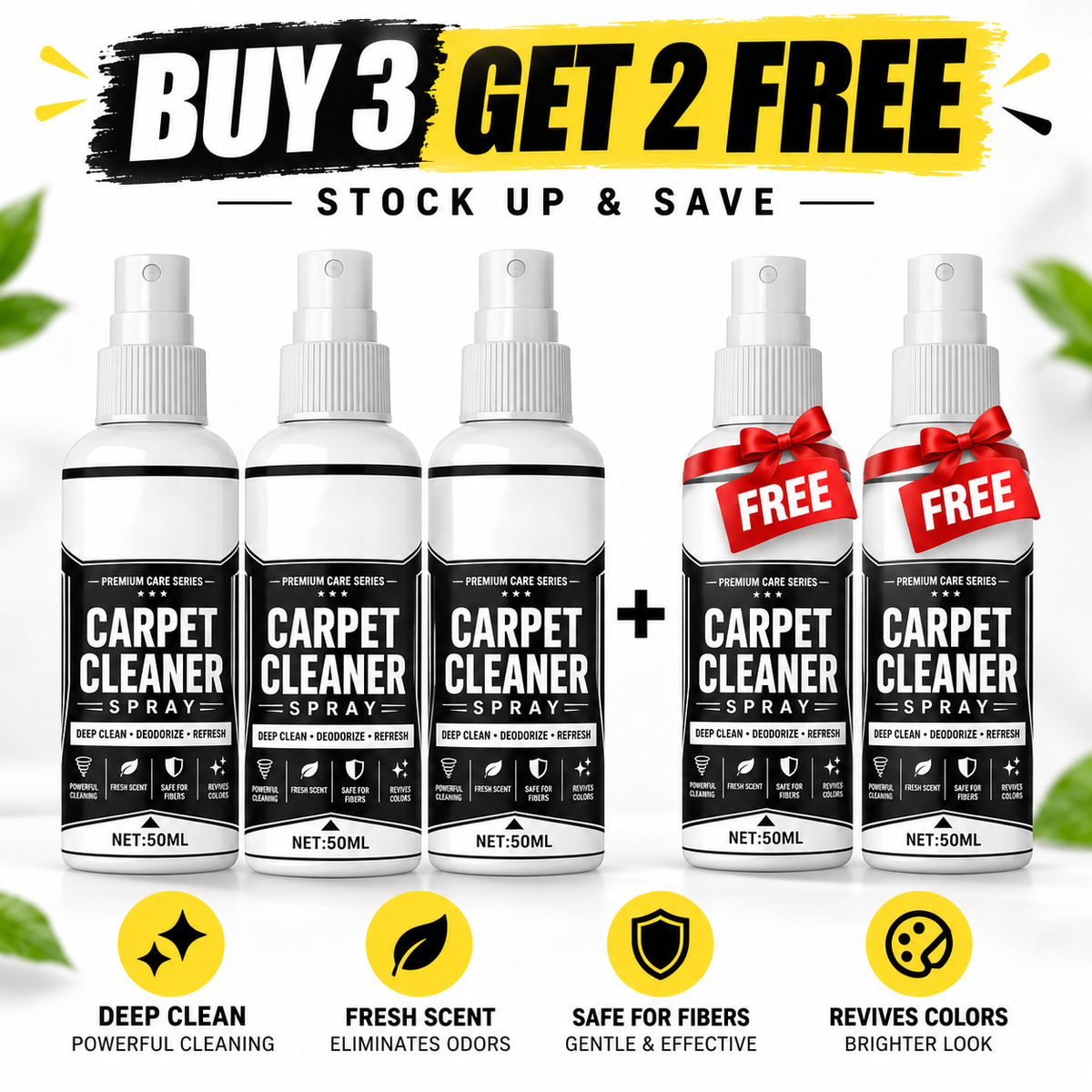 💯Deep Cleaning Carpet Cleaner Spray🐶