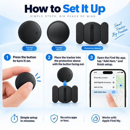 🚗 Mini Magnetic GPS Tracker – Check Your Vehicle Location from Your Phone