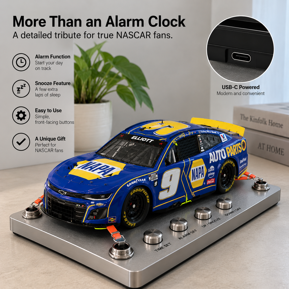 The Victory Lane Alarm Clock