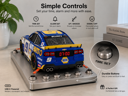 The Victory Lane Alarm Clock