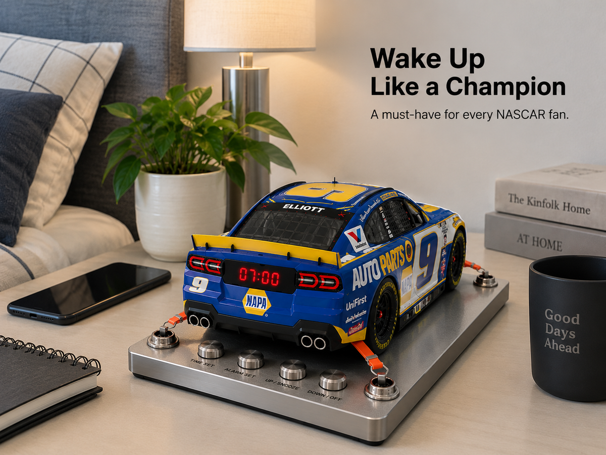 The Victory Lane Alarm Clock