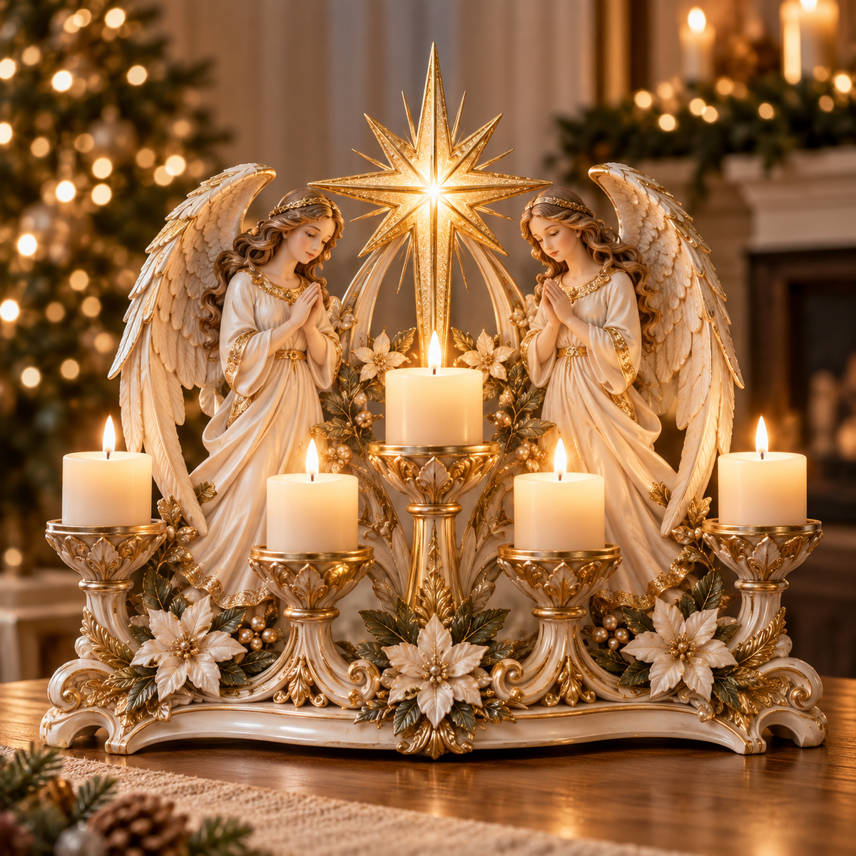🕯️🎁 Light of His Presence™ Christian Candleholder – A Meaningful Faith Gift
