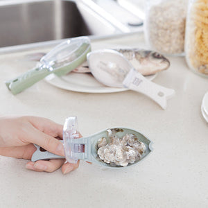 Fish Scale Remover with Collection Cover – Cleaner Kitchen Prep 🐟