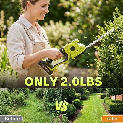 Cordless 2-in-1 Grass Shear & Shrub Trimmer