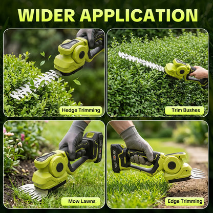 Cordless 2-in-1 Grass Shear & Shrub Trimmer