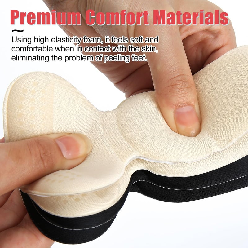 2-in-1 Heel Grip & Forefoot Cushion Pads – Softer, More Secure Shoe Fit