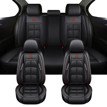 🚗 5-Seater Universal Leather Car Seat Cover Set