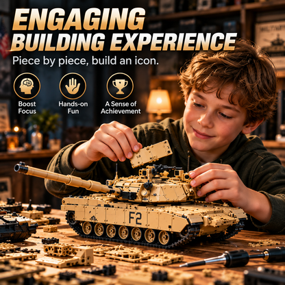 M1A1 Abrams Tank Model Kit – Build Your Own Military Legend