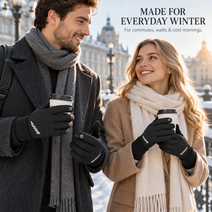 🧤 Unisex Winter Fashion Gloves – Warm Fleece-Lined, Touchscreen-Compatible & Anti-Slip ❄️📱