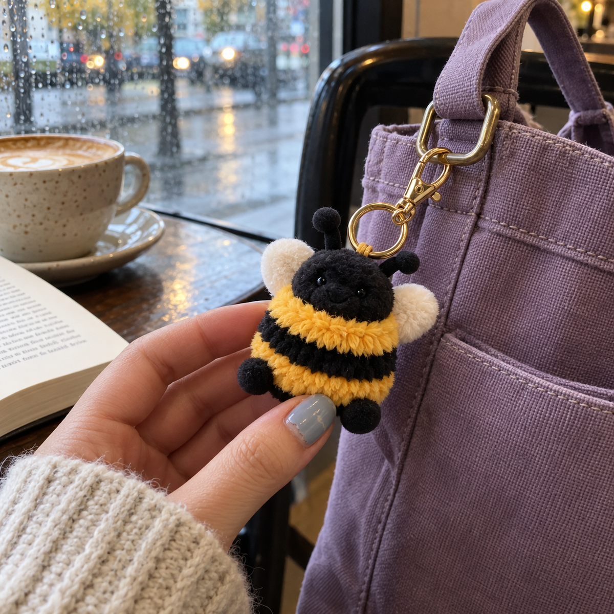 🧸 Jelly Countdown 24-Day Plush Advent Calendar – Mini Plush Bag Charms & Christmas Surprises