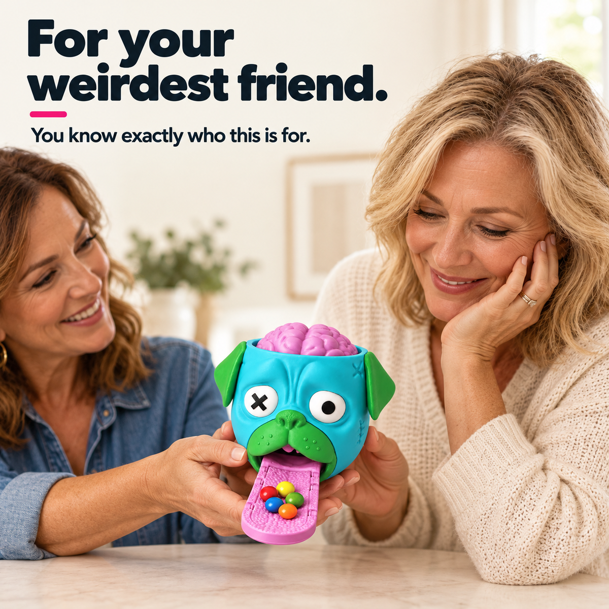 🔥LAST DAY 50% OFF - Zombie Pug Candy Dispenser