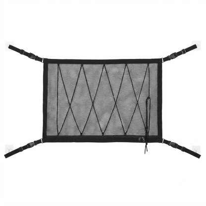 🚙 Ceiling Cargo Net – Double-Layer SUV Roof Organizer for Road Trips