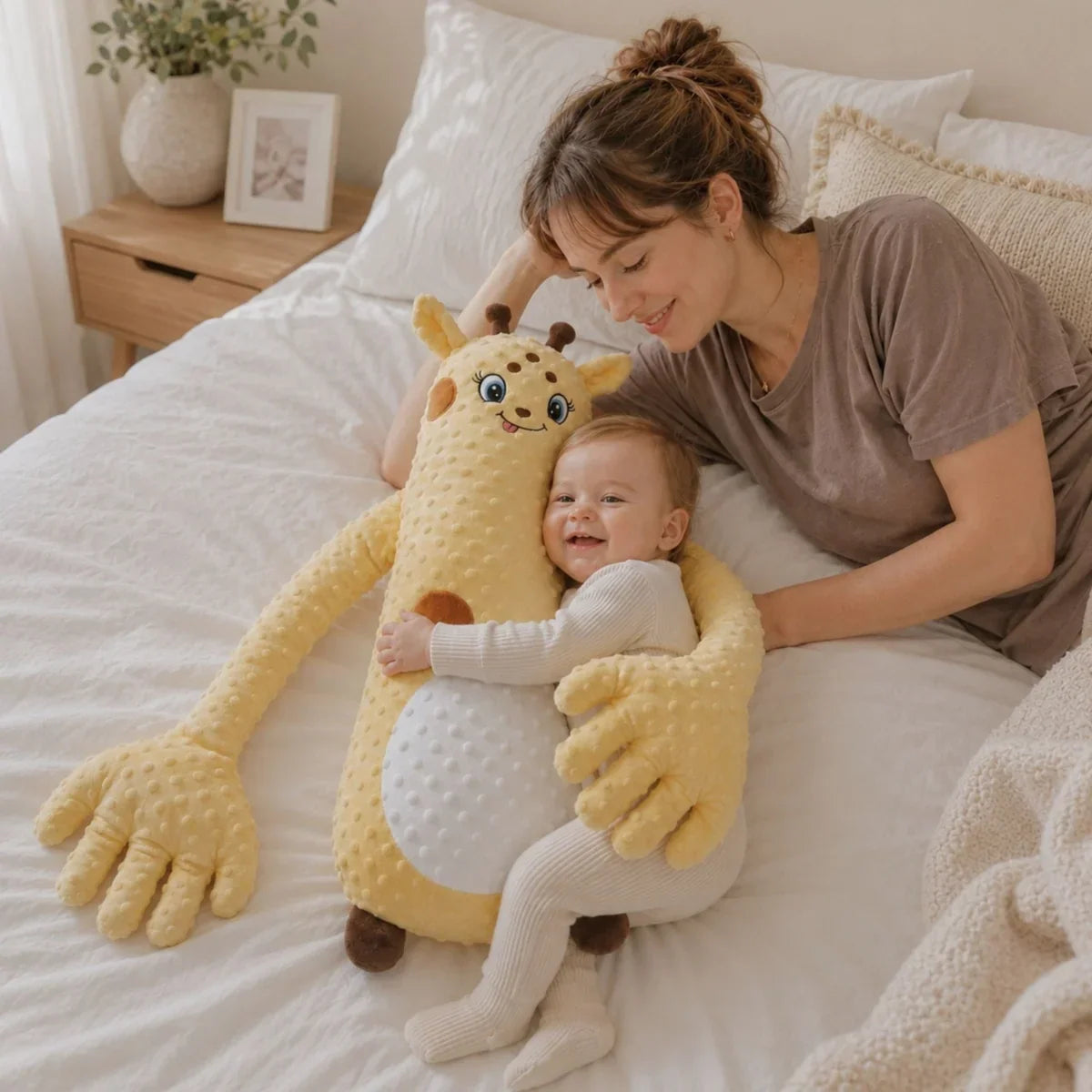 Animal Plush with Remote-Controlled Patting Motion