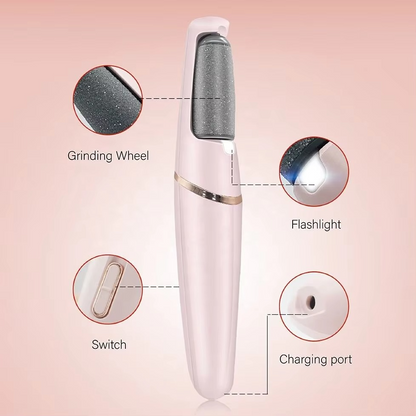 Rechargeable Electric Foot File Callus Remover with LED Display