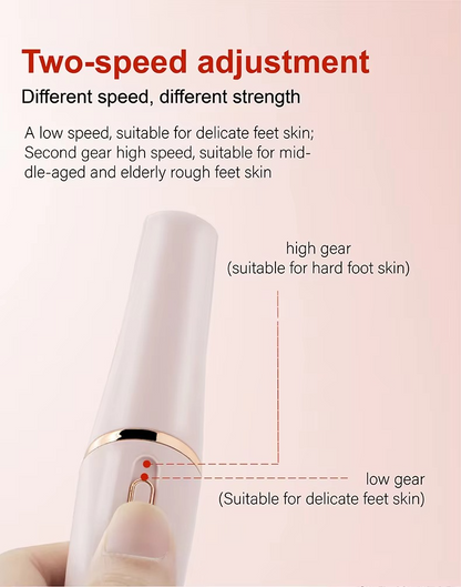 Rechargeable Electric Foot File Callus Remover with LED Display