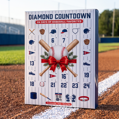 ⚾ 24-Day Baseball Advent Calendar – Daily Diamond Countdown Surprises