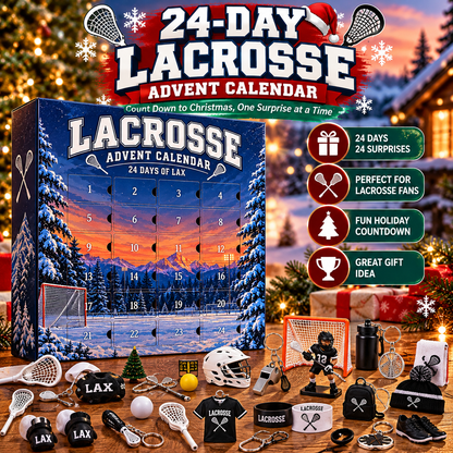🥍24-Day Lacrosse Advent Calendar – Count Down to Christmas, One Surprise at a Time