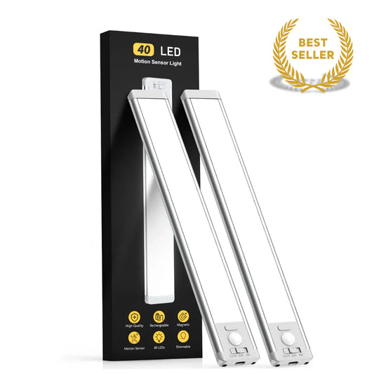 Magnetic Wireless LED Light Bar with Motion Sensor