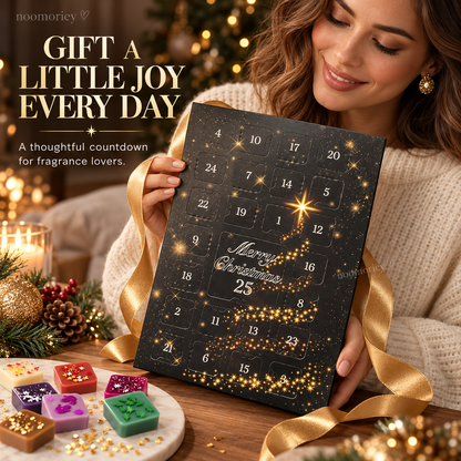 ⏰Only 50 Left!!!🚨—Available While Supplies Last.🎄 25-Day Luxury Wax Melt Advent Calendar – Scented Soy Wax Surprises for Cozy Christmas Moments 🎁