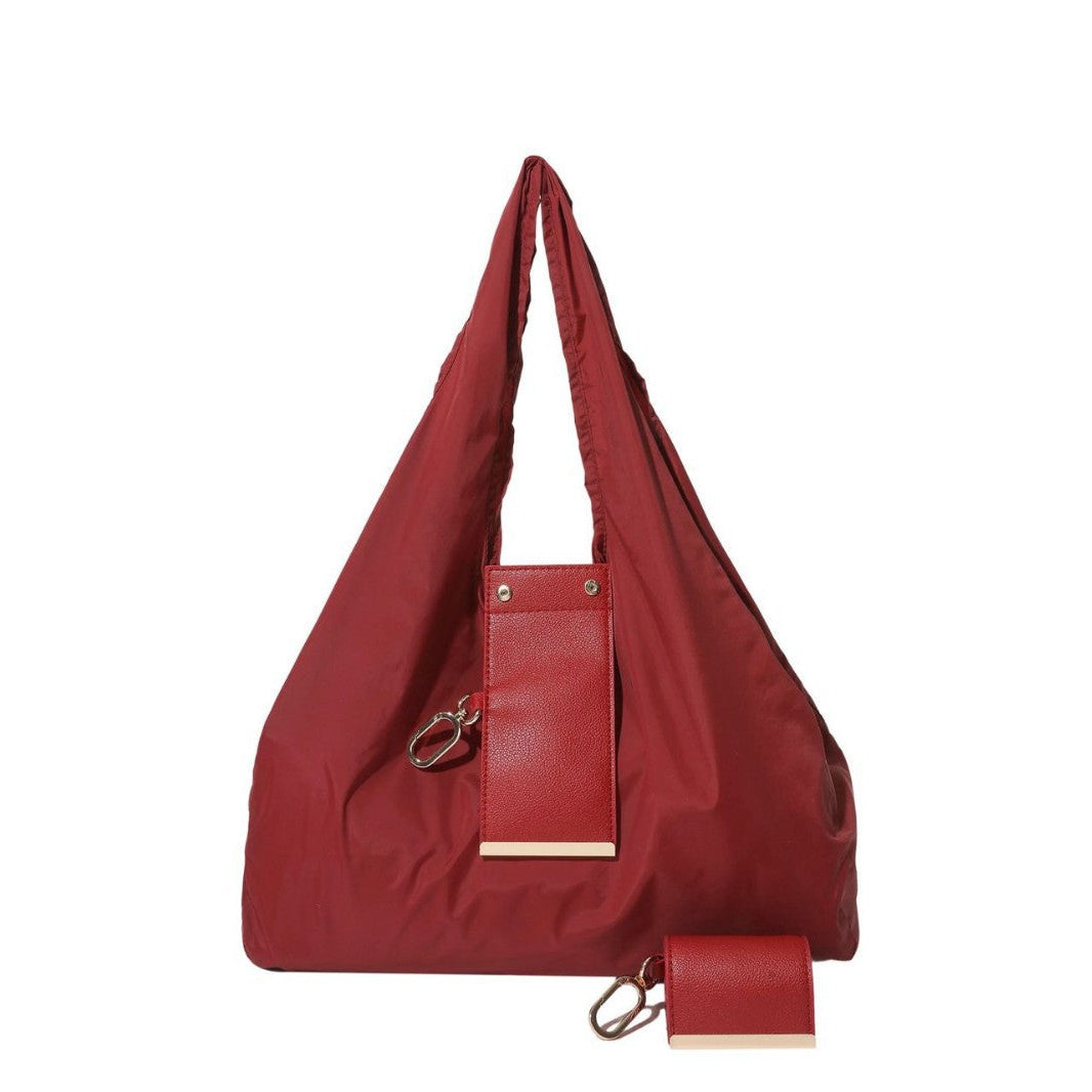 🔥 HOT SALE 15% OFF 🔥Portable Foldable Keychain Tote Bag | Reusable Shopping Bag