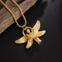 Six-winged angel-golden