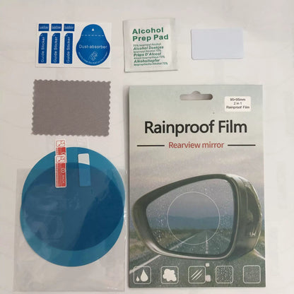 💧 Car Side Mirror Anti-Fog Film – Rain-View PET Sheets