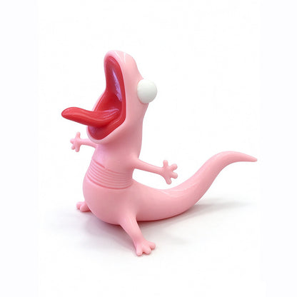 🦎 Wobbling Lizard Ride Ornament – A Little Buddy with Big Personality