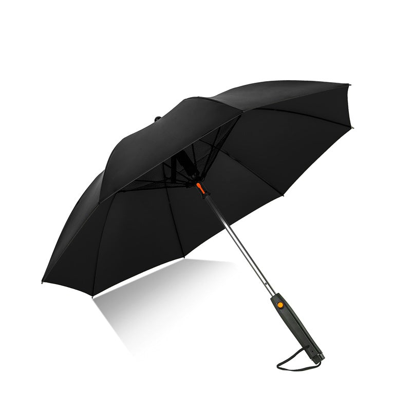 Cooling Mist Fan Umbrella | Built-In Fan, Mist Spray & UPF 50+ Protection