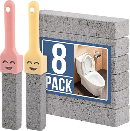 🚽 Long-Handle Pumice Cleaning Wand – Target Tough Hard Water Rings