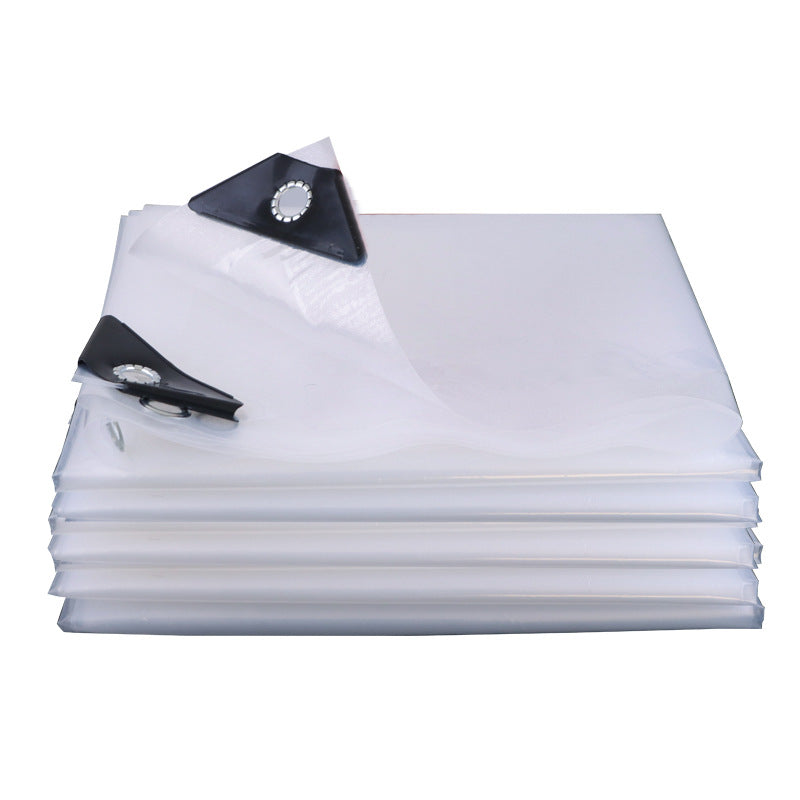 🌧️Heavy-Duty Clear Tarp – Outdoor Coverage Without Blocking the Light