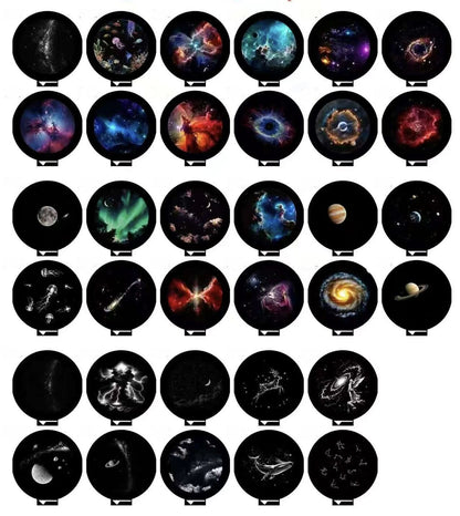 USB Projector Night Light | Multi-Slide Scenes & 3 Lighting Modes