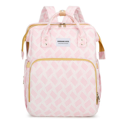 👶  2-in-1 Baby Diaper Bag Backpack – Fold-Out Care Space & Large Storage