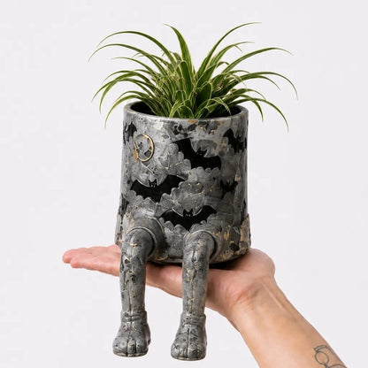 🎃 Halloween Character Planters with Dangling Legs – 7 Spooky Styles