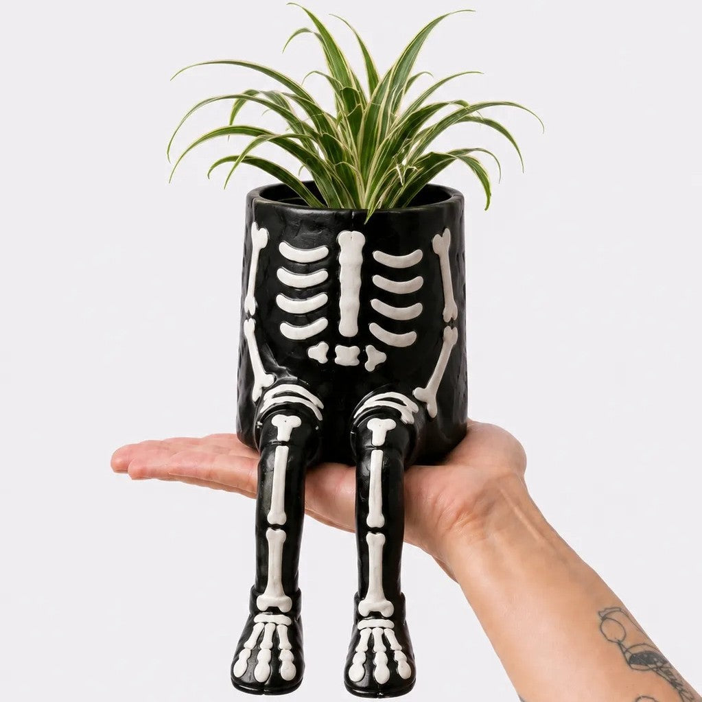 🎃 Halloween Character Planters with Dangling Legs – 7 Spooky Styles