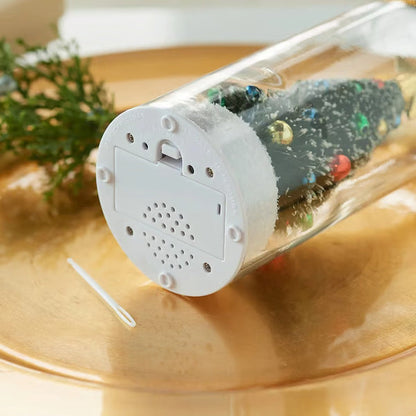 Record Your Voice 🎄 Christmas Tree Message Bottle – 30-Second Keepsake Gift