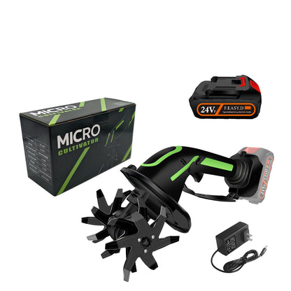 Cordless Mini Electric Tiller – Dig Less, Grow More