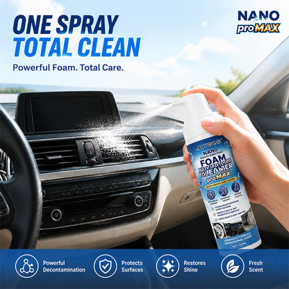 Car Interior Foam Cleaner Kit – Deep Clean, Refresh & Restore Your Cabin