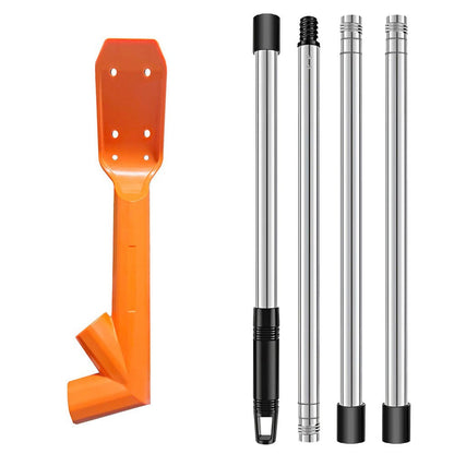 🍂No-Climb Gutter Cleaning Tool – Adjustable No-Ladder Debris Scoop