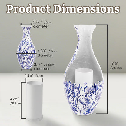🌷 160-Piece 3D Puzzle Vase – Build Your Own Real Flower Vase