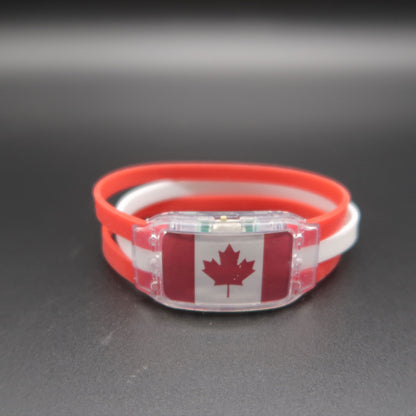 Vibrant LED wristband for cheering