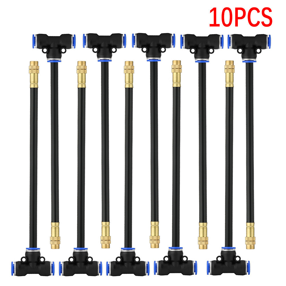 360° Adjustable Brass Misting Nozzles – Garden & Patio Watering System