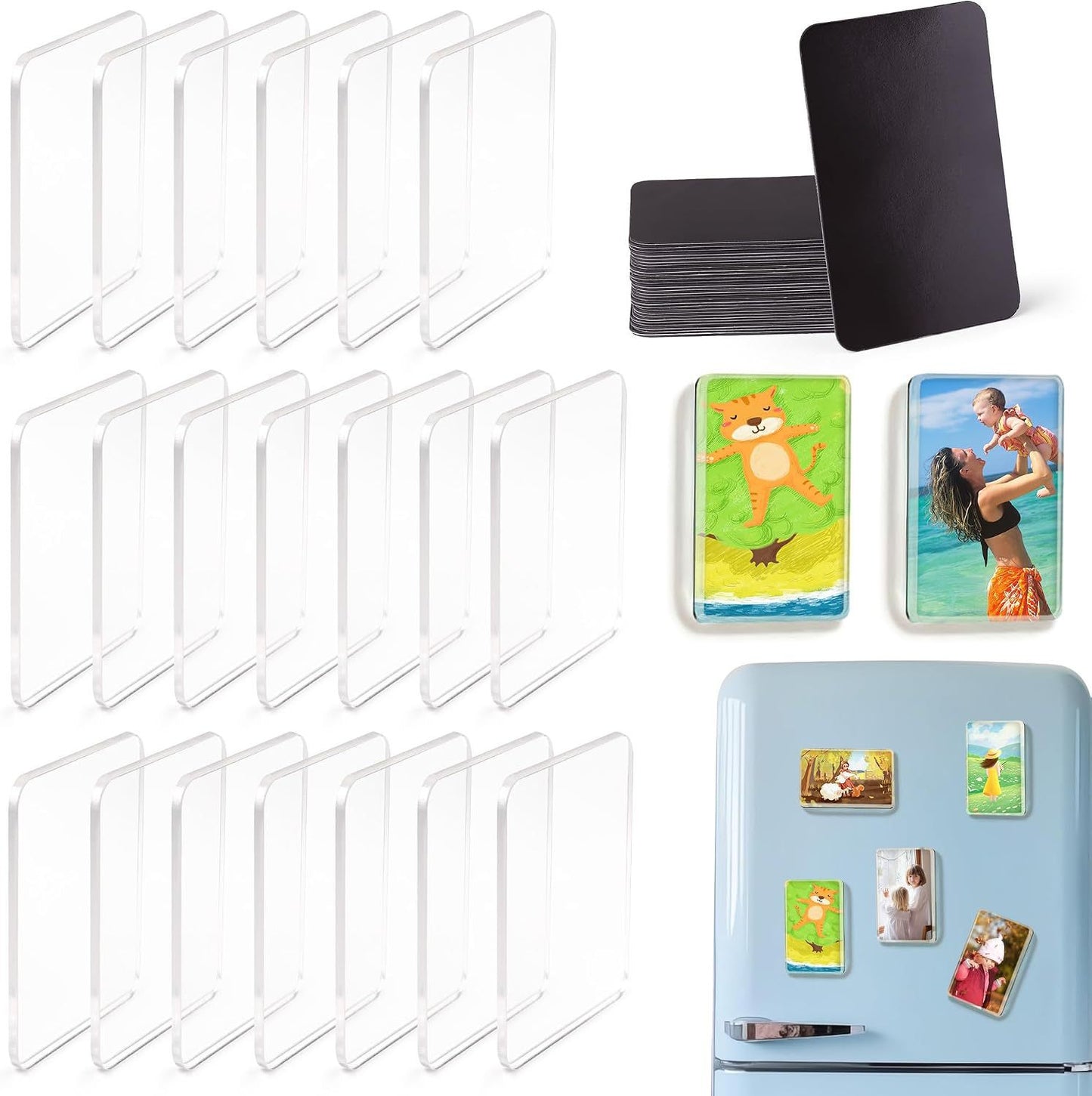 DIY Acrylic Photo Magnet – Turn Memories Into Fridge Decor