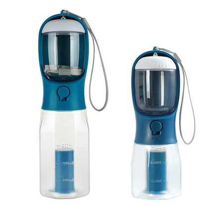 3-in-1 Portable Dog Water Bottle|Water • Food • Waste Bags — Everything Your Pet Needs On The Go